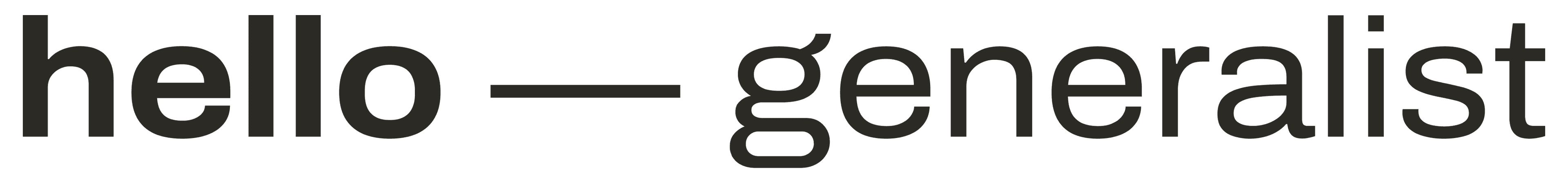 Hello Generalist logo